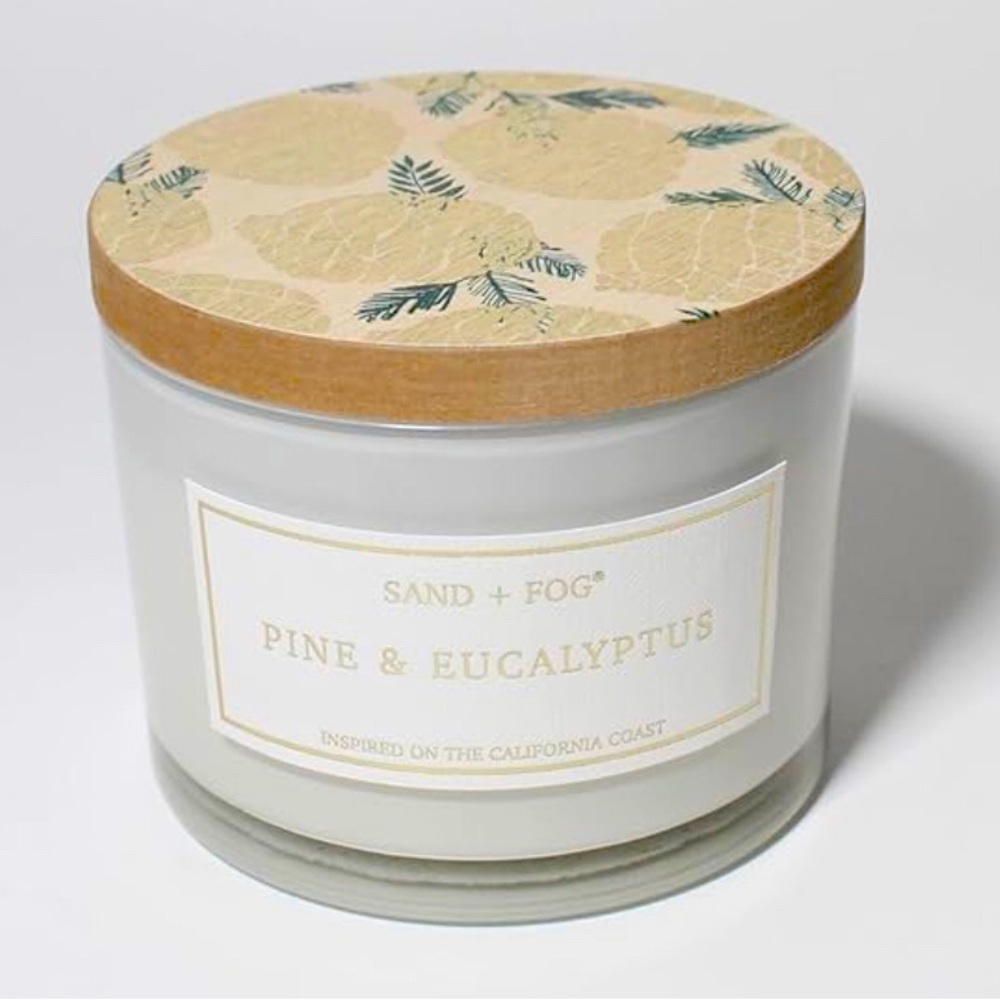 Sand & Fog 12oz Candle Pine & Eucalyptus